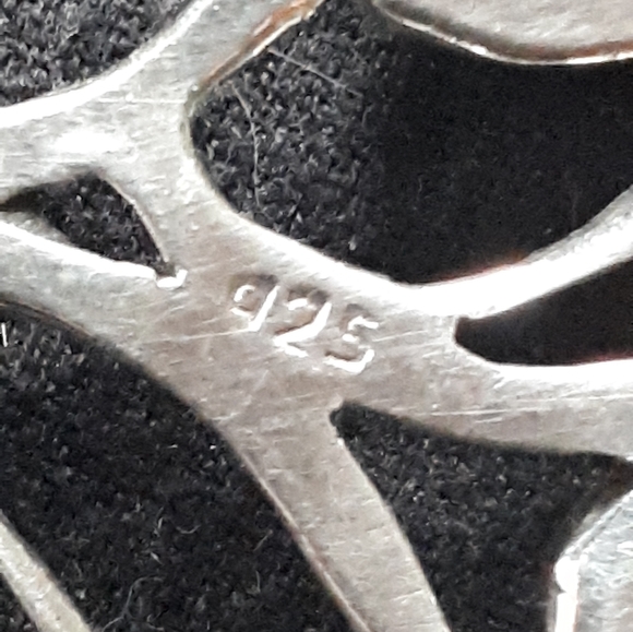 Silver 925 pendant with amythest citron - Picture 3 of 3